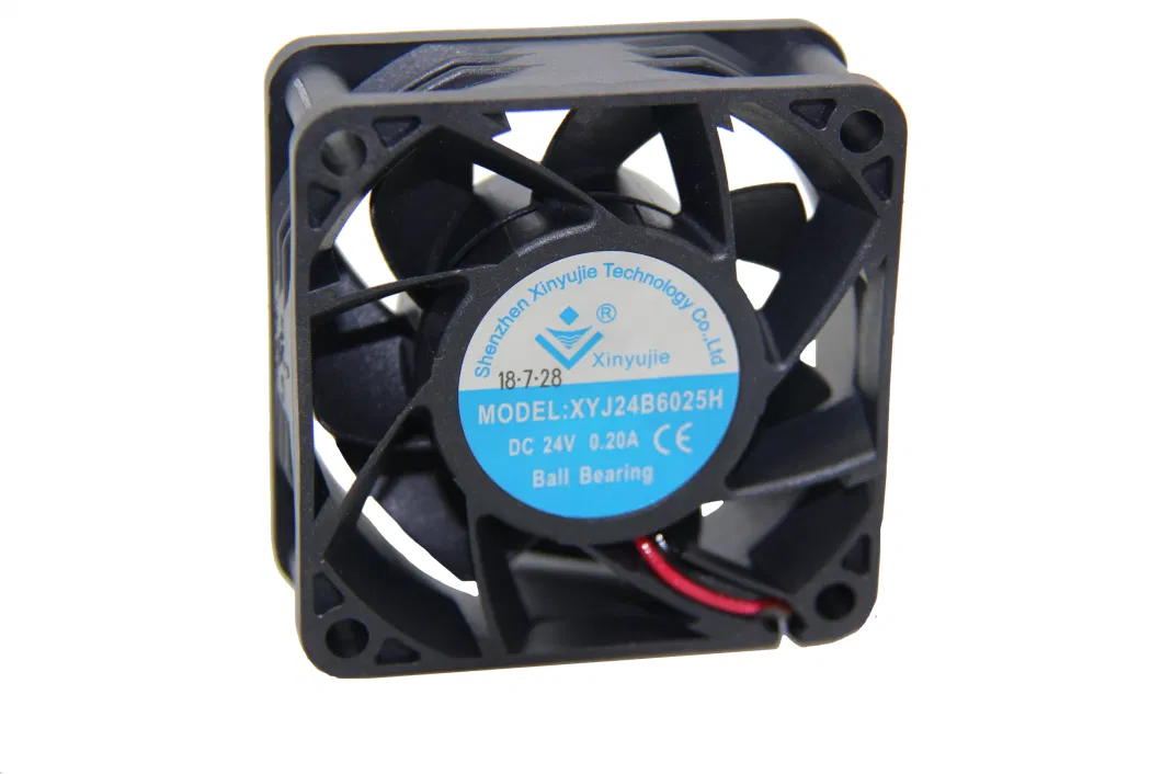 6025 PWM & Tach 60mm DC Axial Fan Flow 60X60X25mm 12 Volt DC Fan Speed Control Low Noise