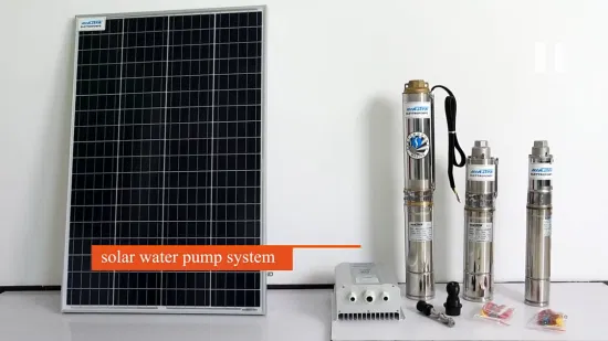 Kit pompa acqua solare per sistema di controllo del pompaggio sommergibile solare in acciaio inossidabile Mastra da 3 pollici 400 W Italia